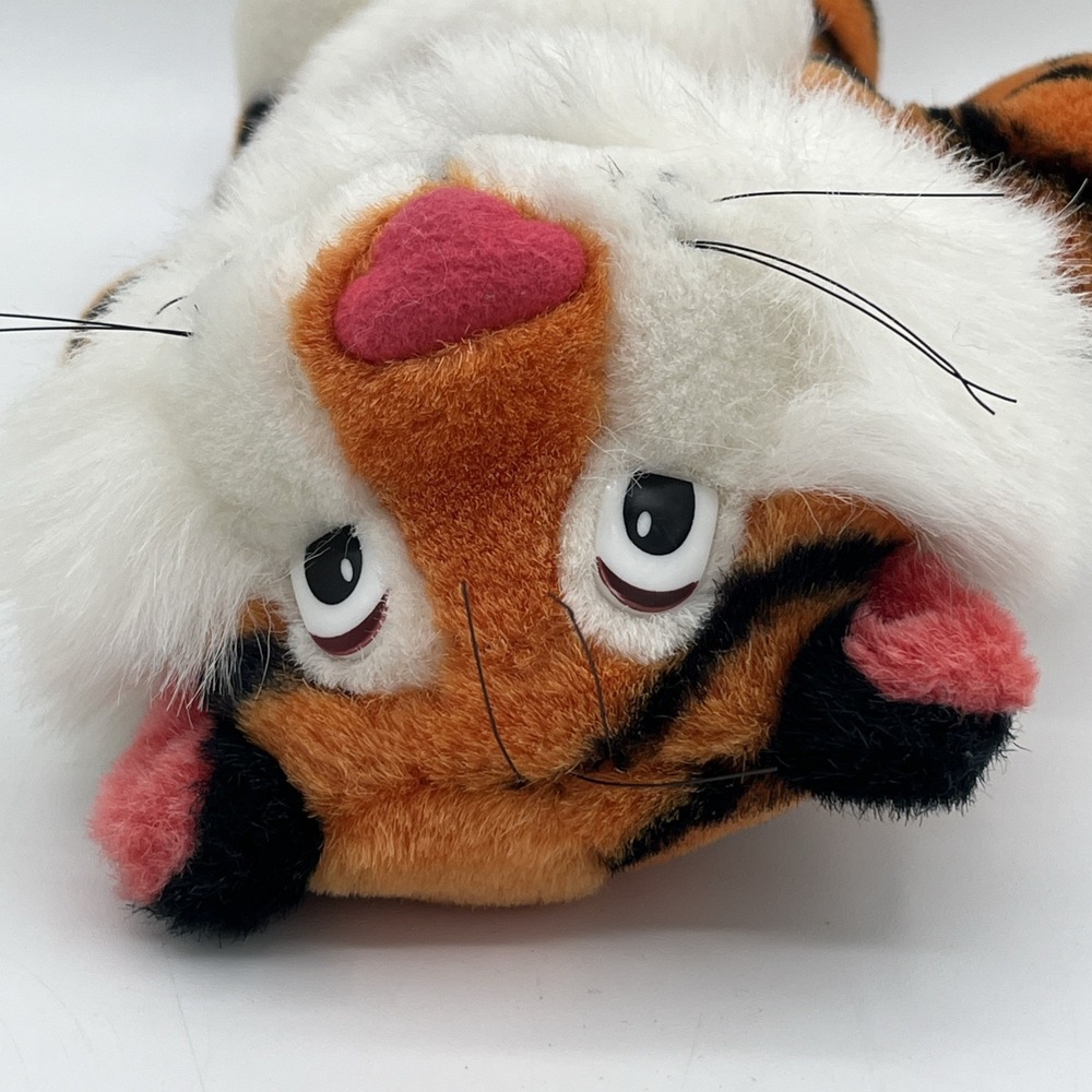 Vintage Esso Tiger Plush Stuffed Animal 10" Advertising Promo Gas Station Mascot - Picture 9 of 11